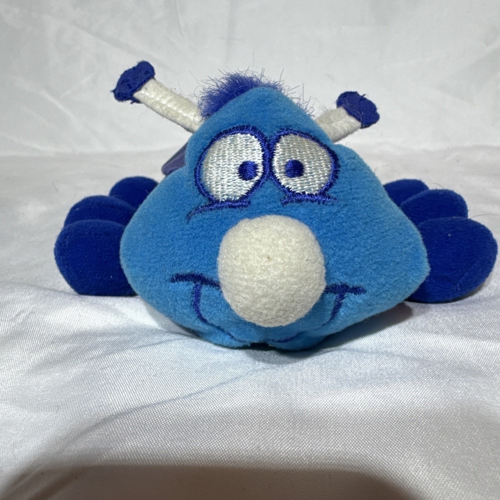 Vintage 1998 Silly Slammers Design #61 NIT WIT Does Not Work Bean Bag 90's Toys